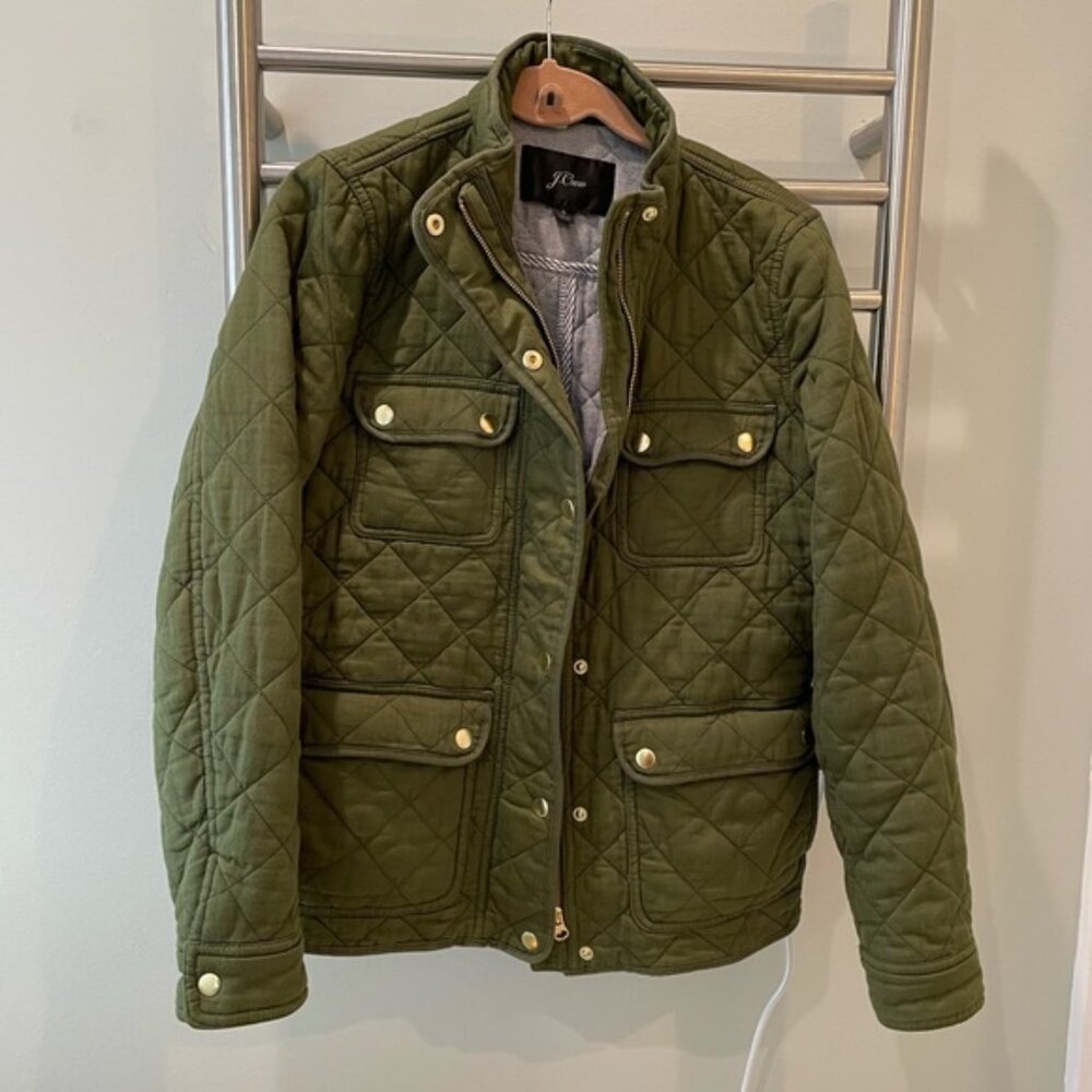 J.Crew Quilted Field Jacket